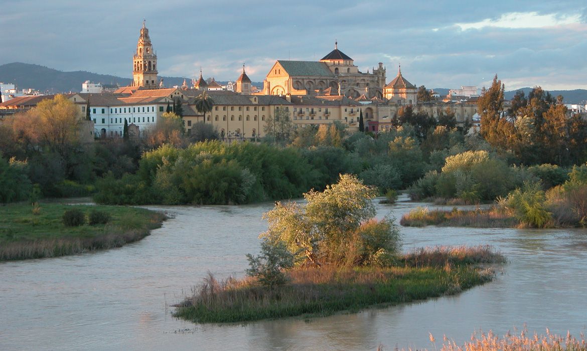 Sotos de la Abolafia, zona del Guadalquivir que rastrea Bomberos en Córdoba.