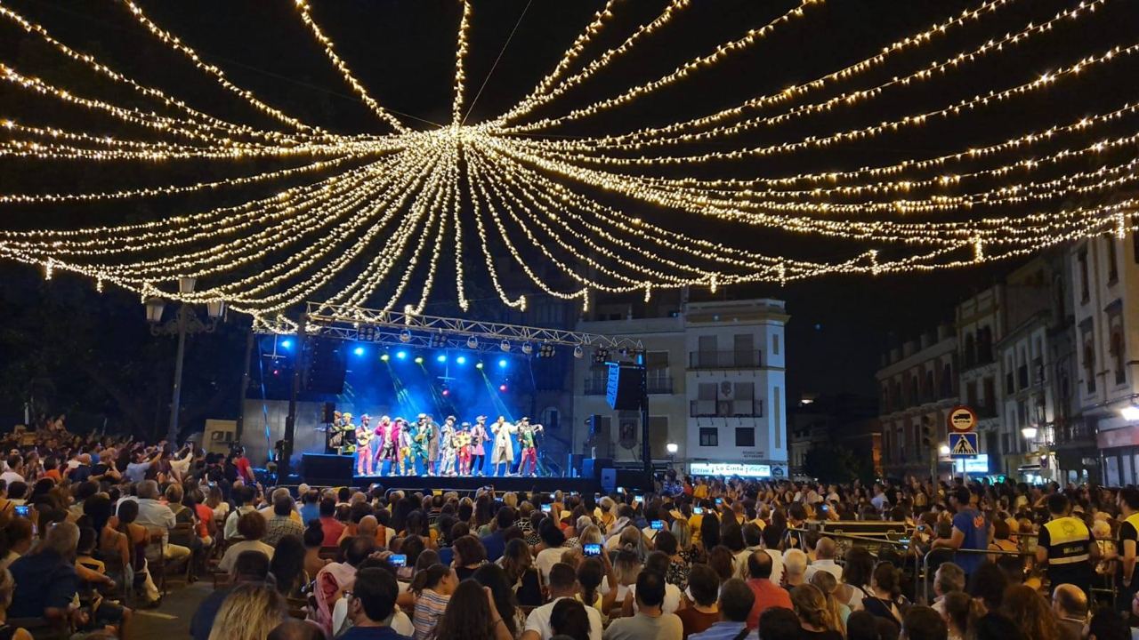 Velá de Triana en una edición anterior.