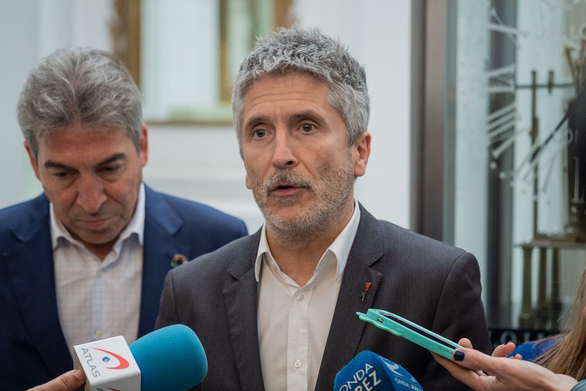 El ministro del Interior, Fernando Grande-Marlaska, en una imagen de archivo. FOTO: MANU GARCÍA