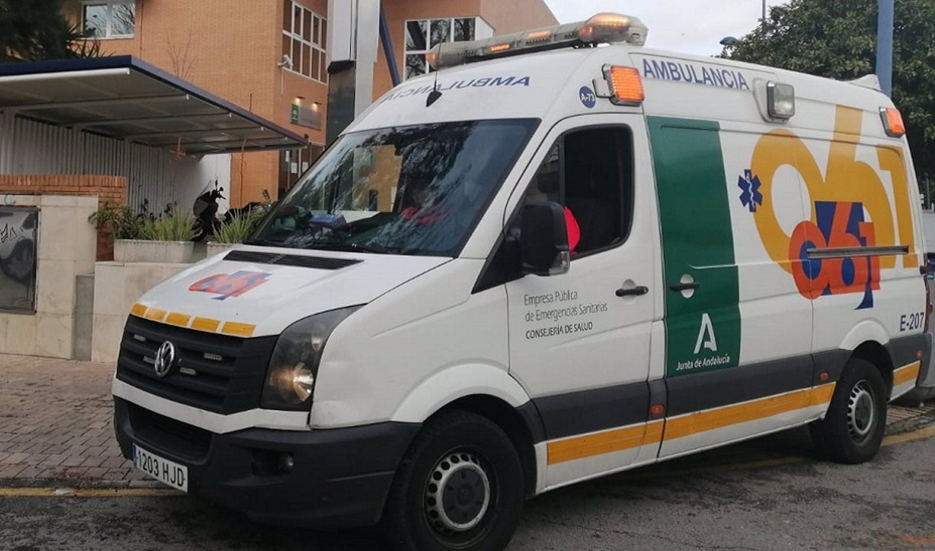 Servicios de emergencia en Alcalá de Guadaíra.