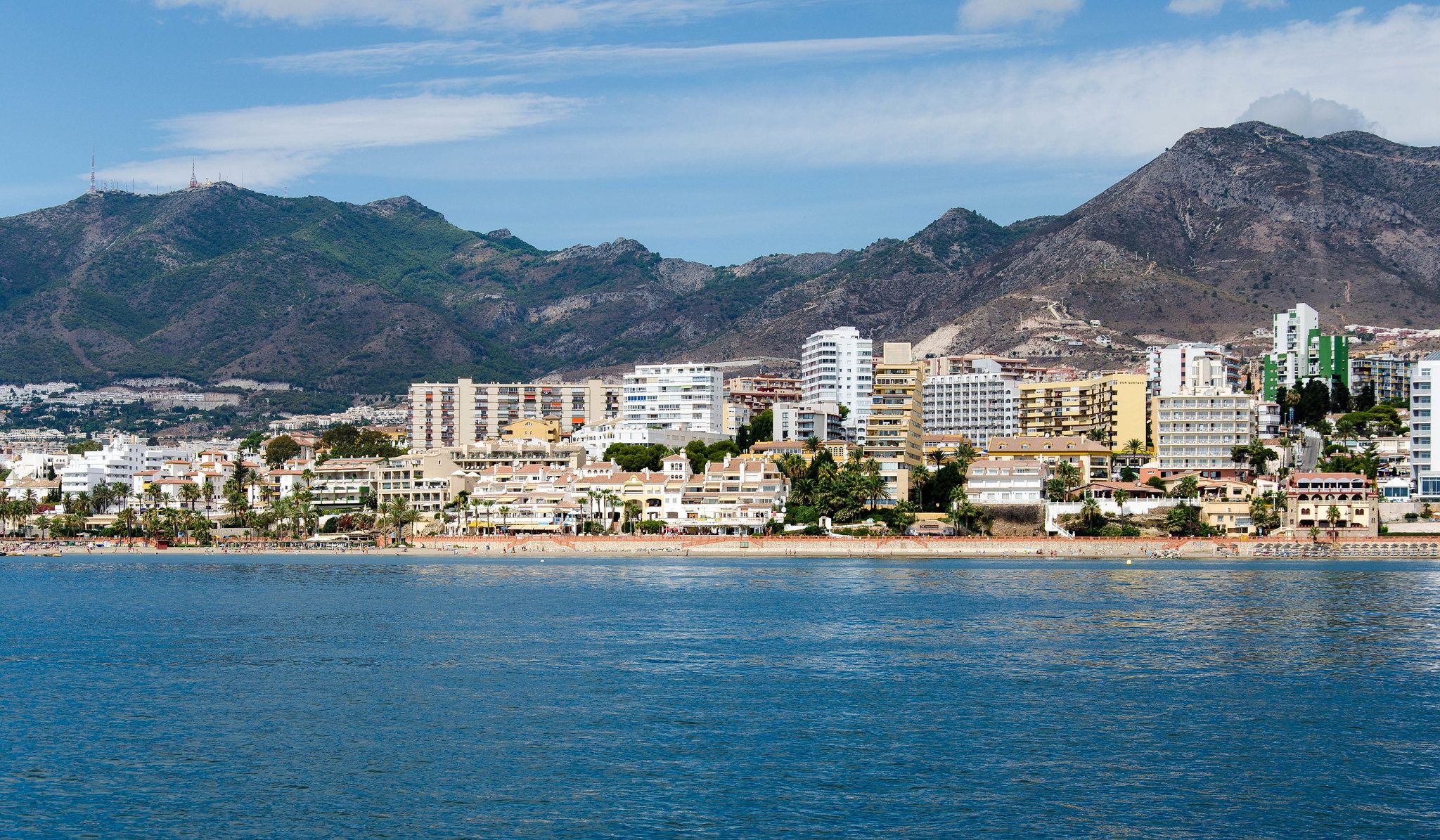 Vista de Benalmádena. Foto: Aleksei Jershov (Flickr).