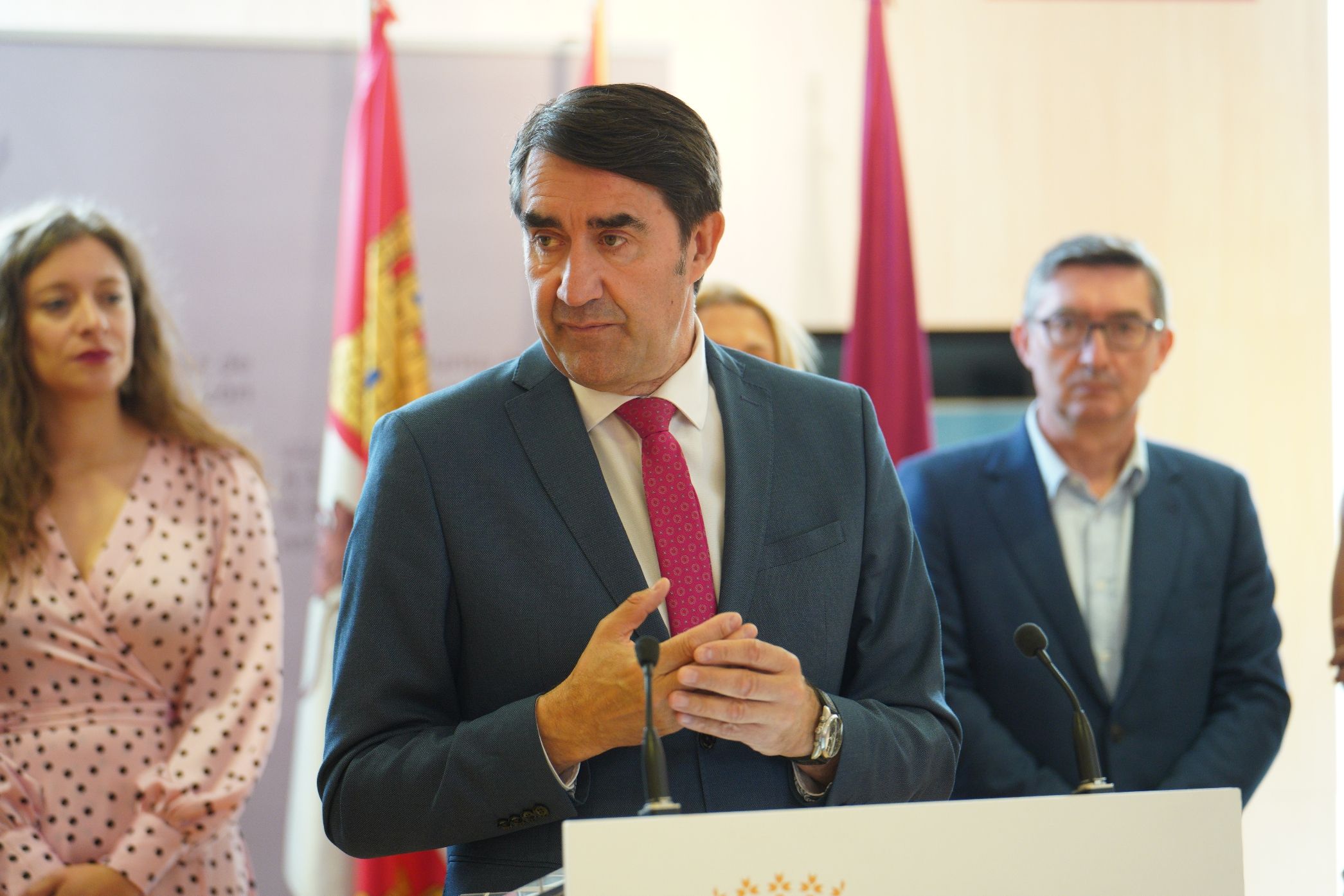 Juan Carlos Suárez-Quiñones, consejero de Medio Ambiente de Castilla y León.