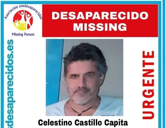 SOS desaparecidos. Celestino Castillo.