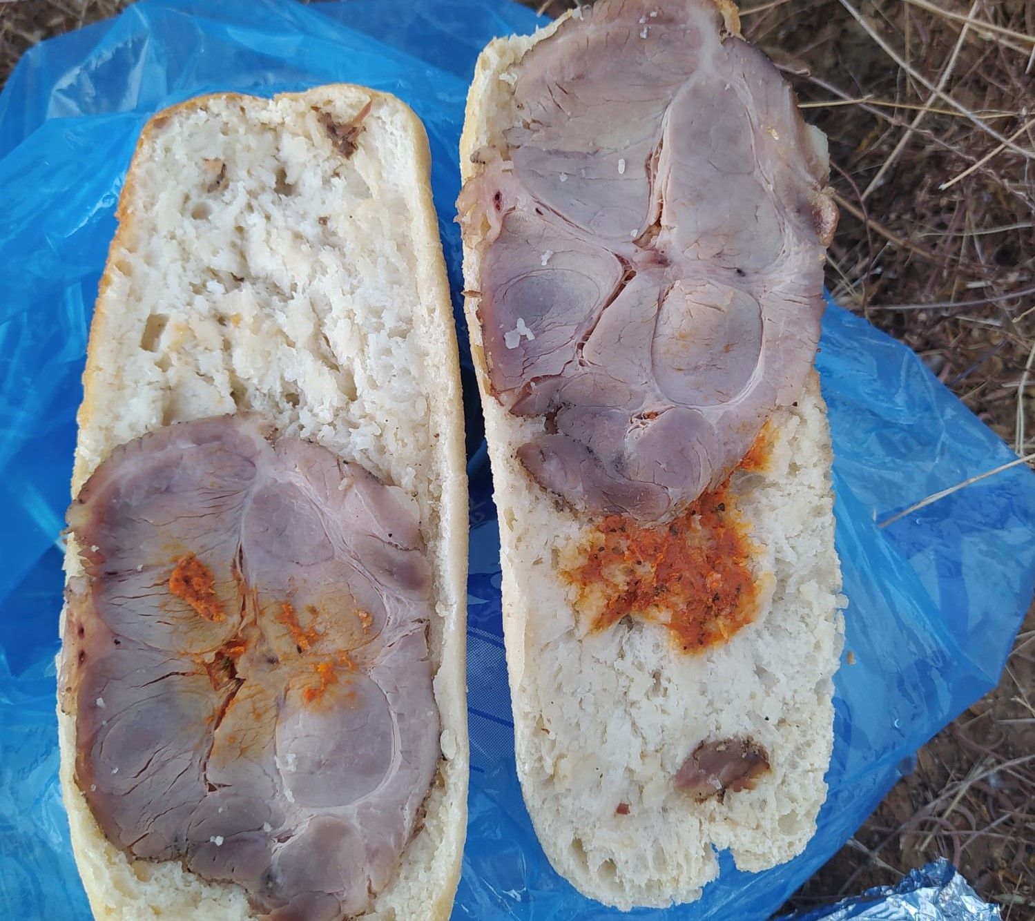 Almuerzo de los bomberos forestales de Almonte.