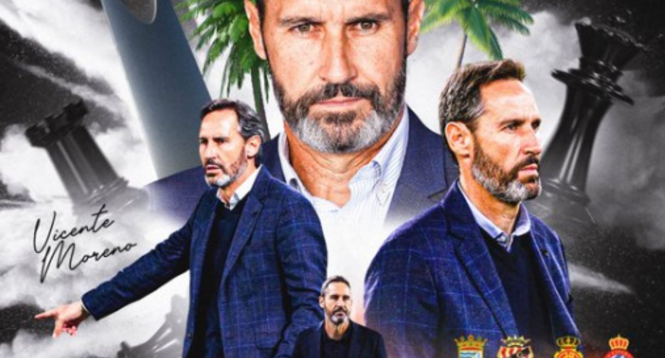 Así han dado la bienvenida a Vicente Moreno.