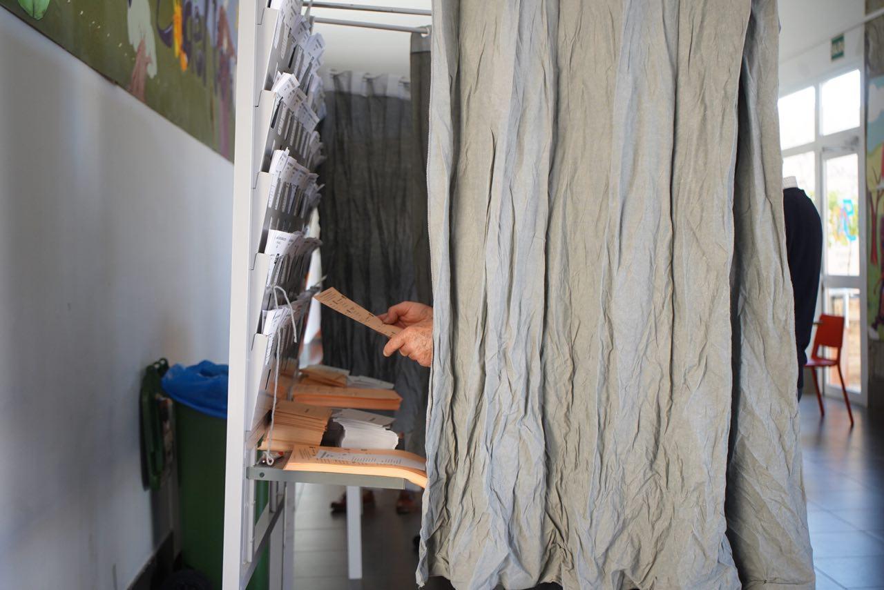 Imagen de un colegio electoral. FOTO: JUAN CARLOS TORO