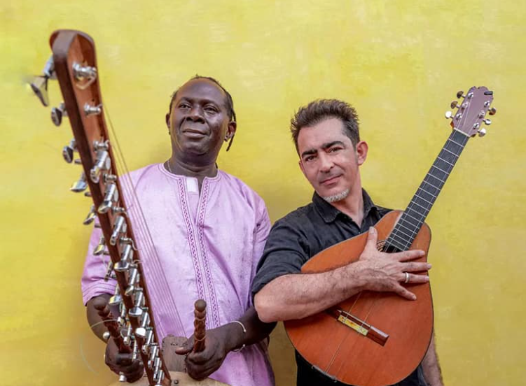 Raúl Rodríguez y Sirifo Kouyaté mezclarán los ritmos flamencos y africanos en Los Claustros de Santo Domingo.