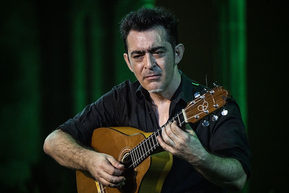 Raúl Rodríguez durante el concierto.   JAVIER FERGO (FLAMENCO DE JEREZ)
