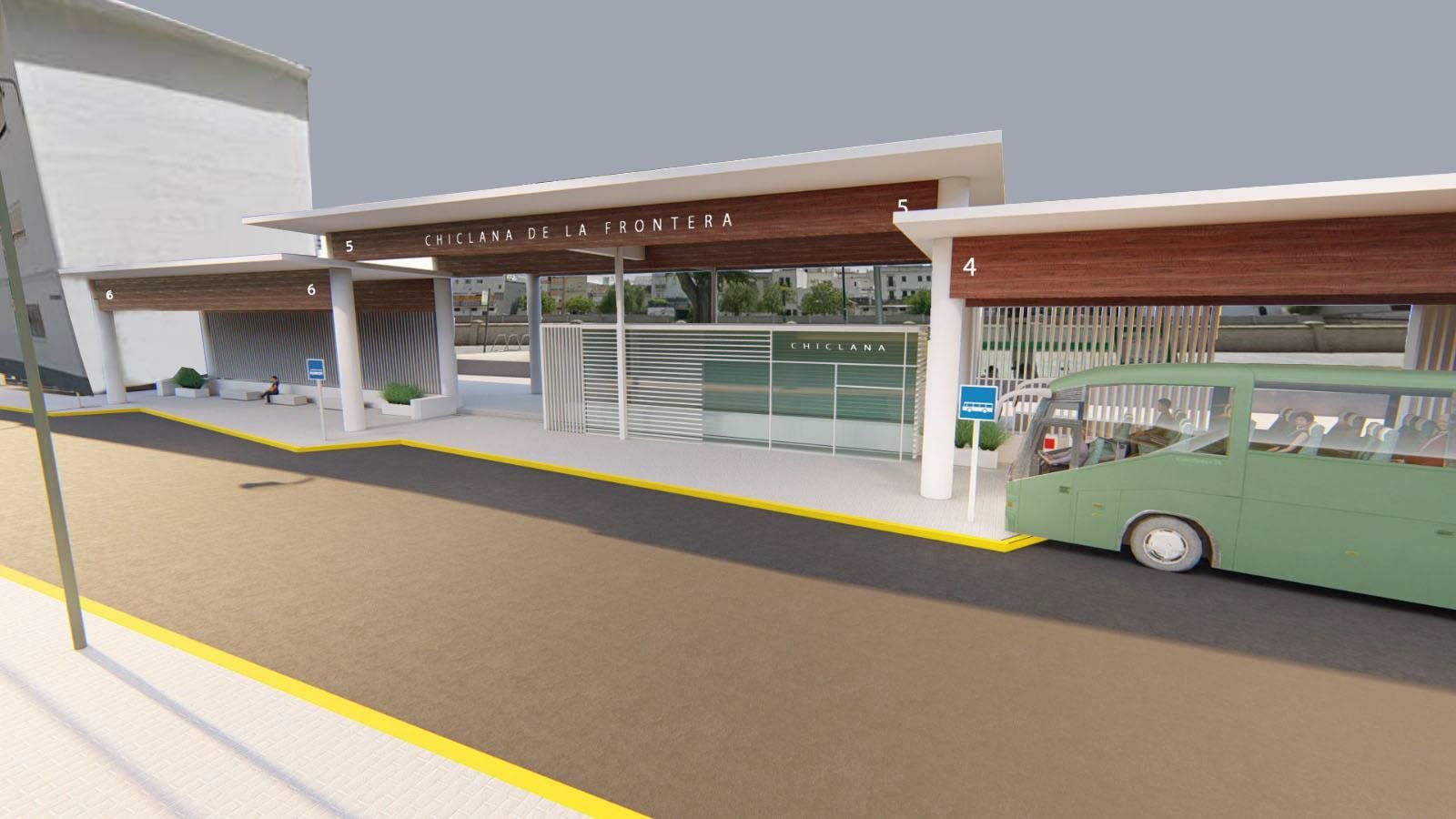 El Ayuntamiento de Chiclana mejorará las instalaciones del intercambiador de transportes Río Iro