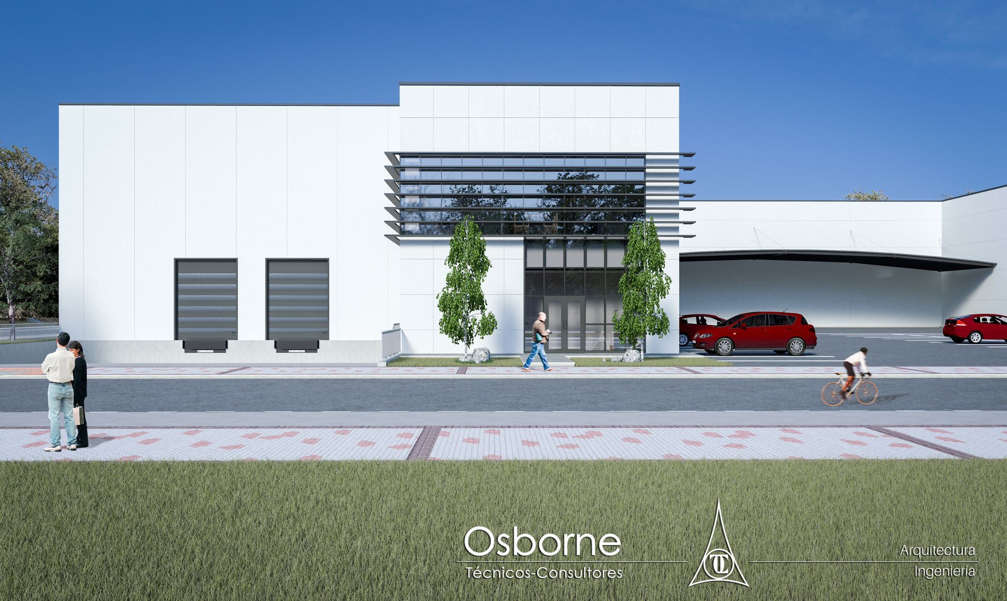 Imagen de la previsión de la nueva planta embotelladora de El Puerto.