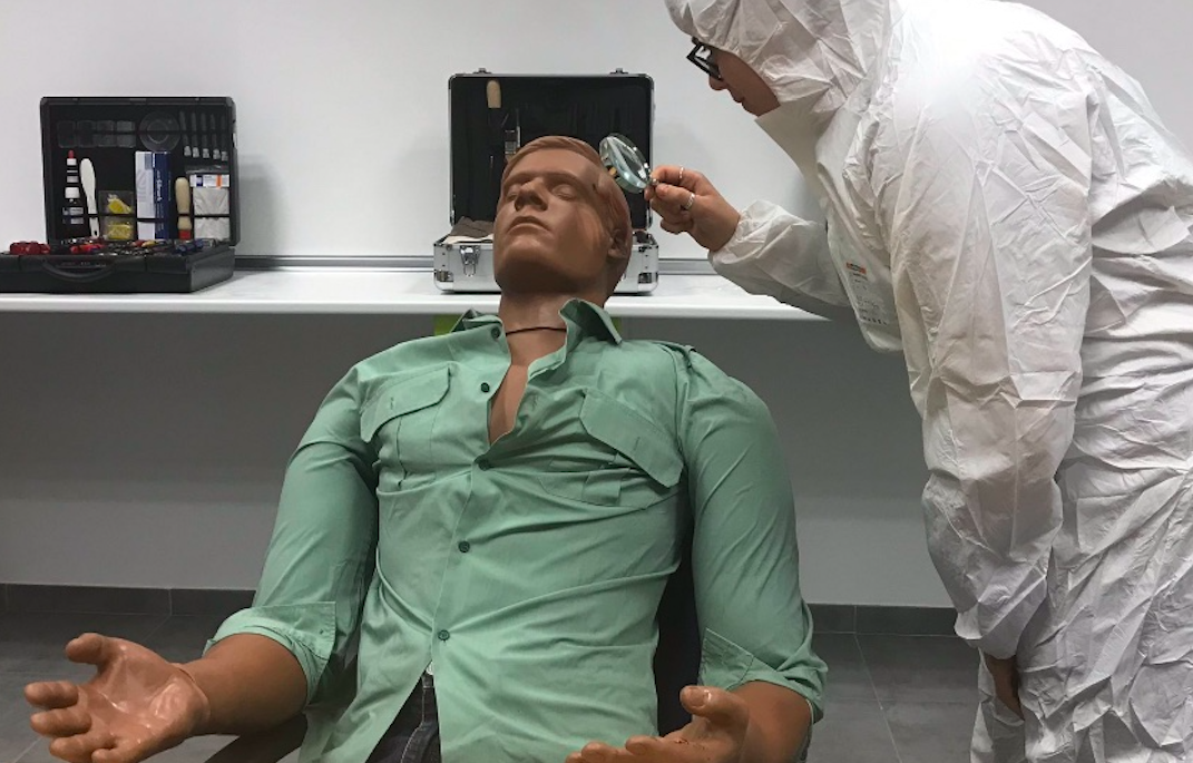 El laboratorio de criminalística del Campus de Jerez. FOTO: ANTONIO DIAZ. 