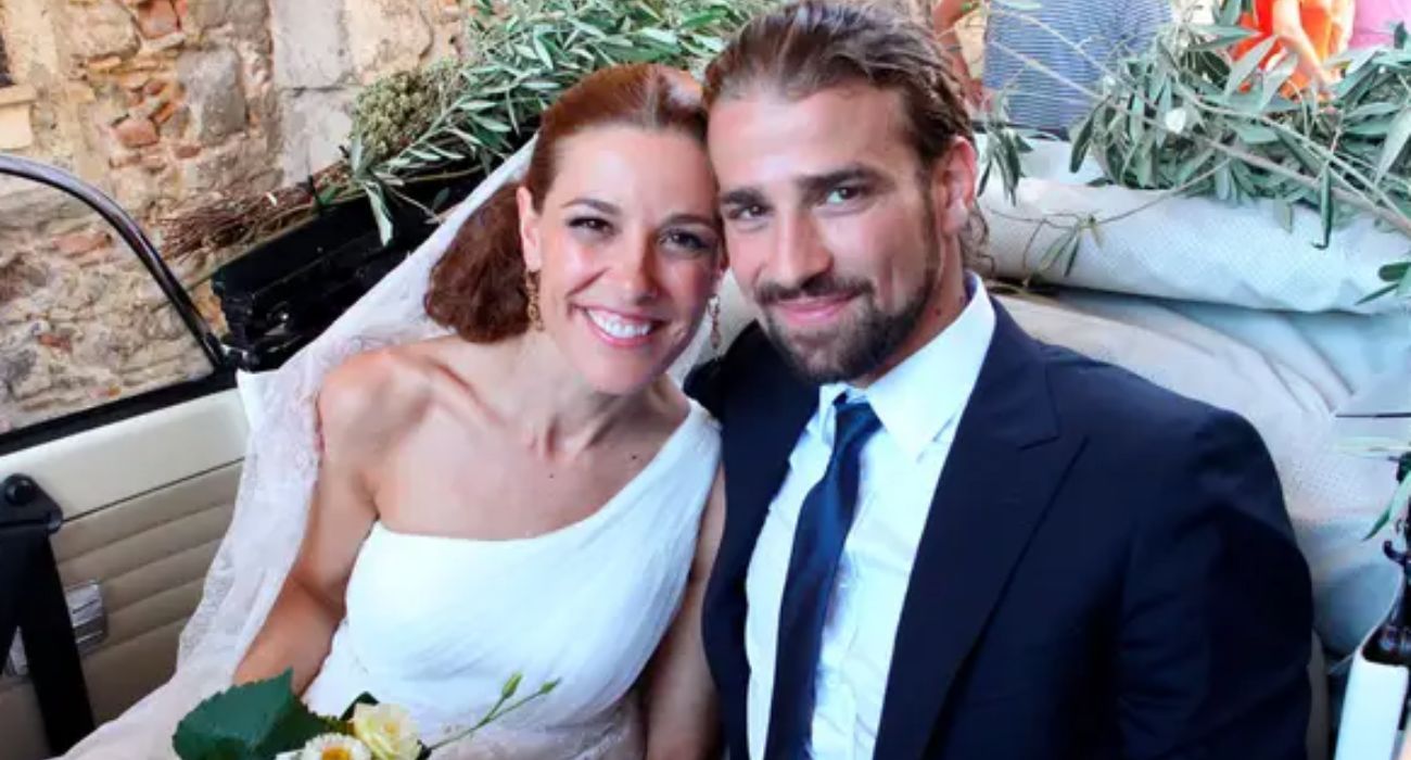 Mario Biondo, el día de su boda con la televisiva Raquel Sánchez Silva.