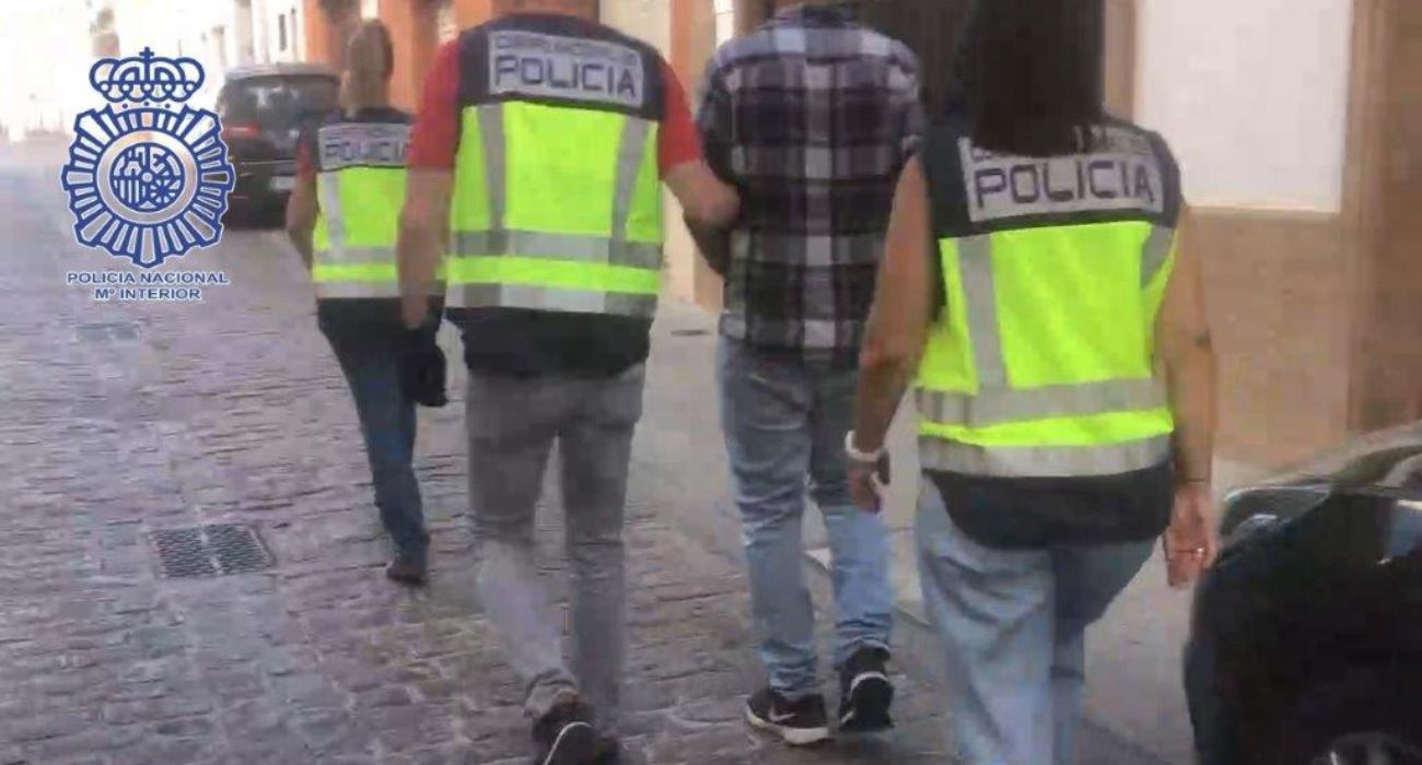 Un detenido en una imagen de archivo. 