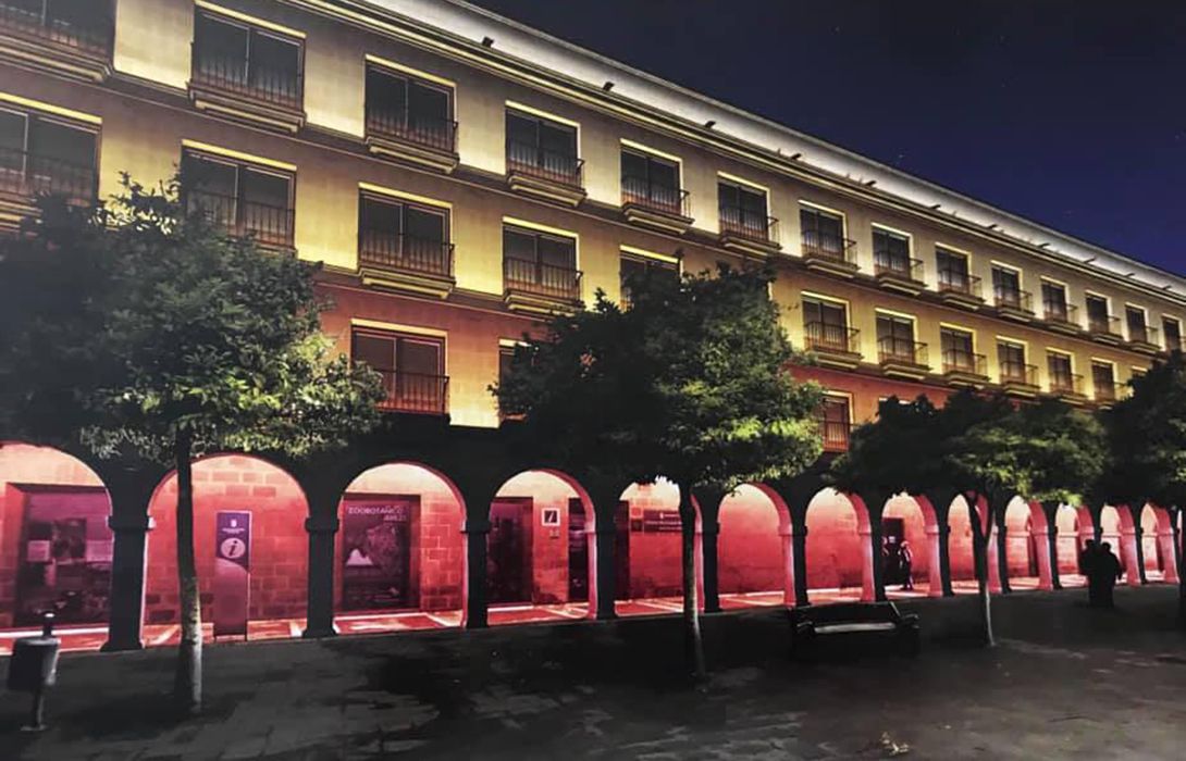 Este es el proyecto que ha presentado Lightning Design para el centro. FOTO:  AYUNTAMIENTO