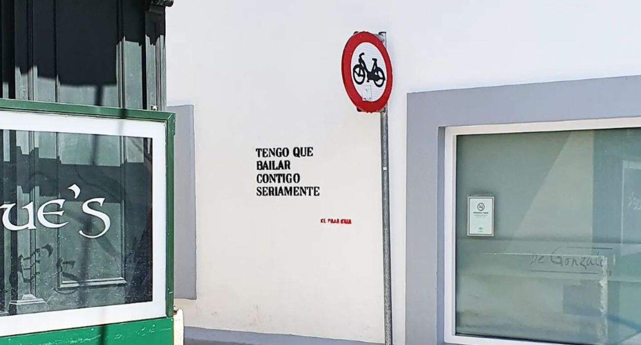 Uno de los grafitis realizado por 'Ke Paza Killa'.