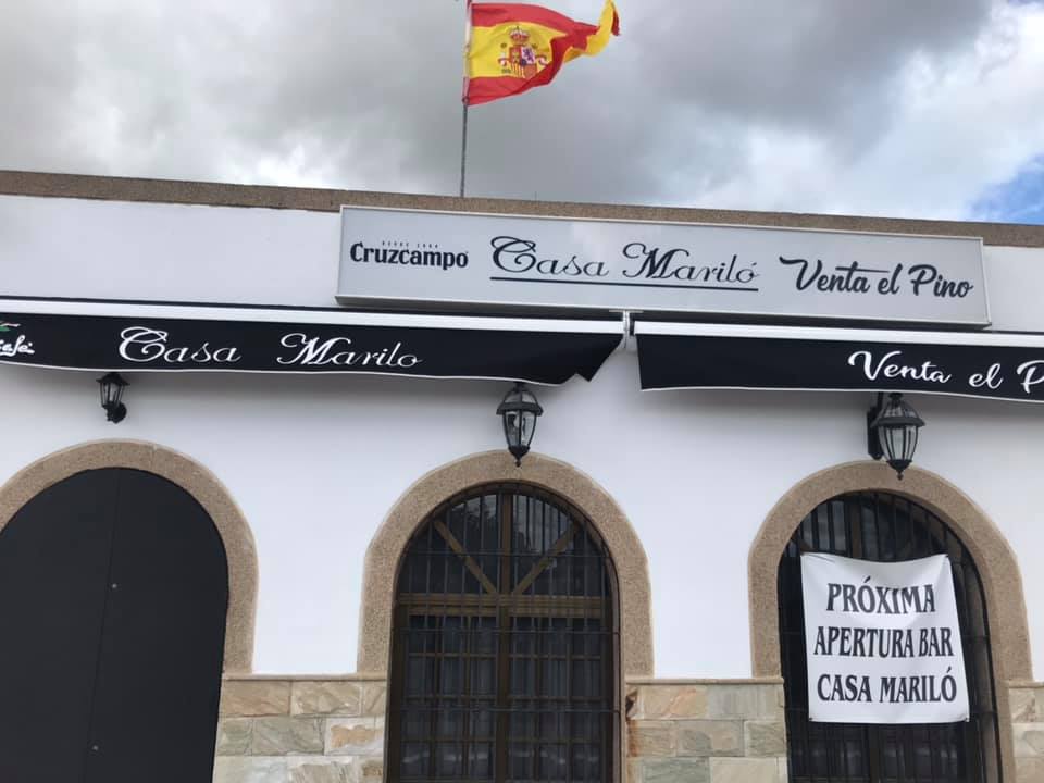 La nueva fachada de Casa Mariló - Venta El Pino. FOTO: CASA MARILÓ. 