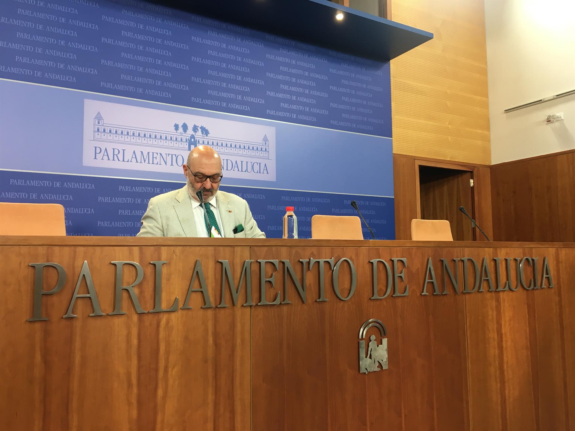 El portavoz parlamentario de Vox, Alejandro Hernández. FOTO: EUROPAPRESS. 