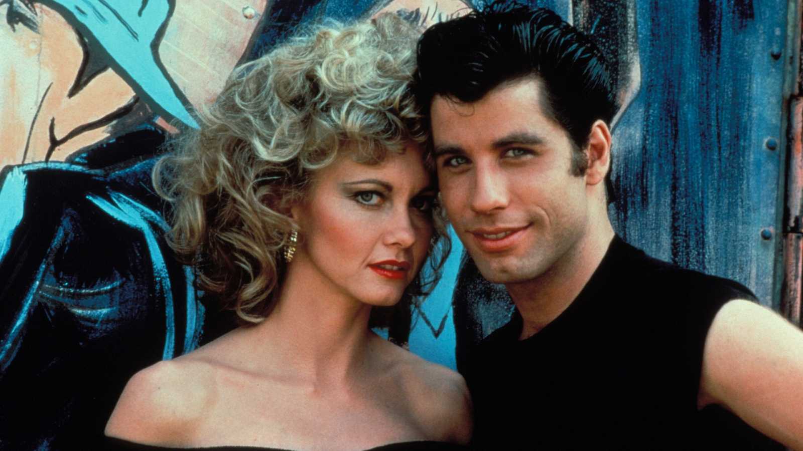 Jhon Travolta y Olivia Newton-John en 'Grease'.