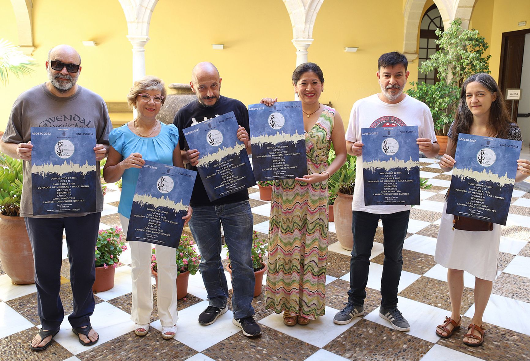 Imagen de la presentación del Festival Joven Jazz en la Frontera.