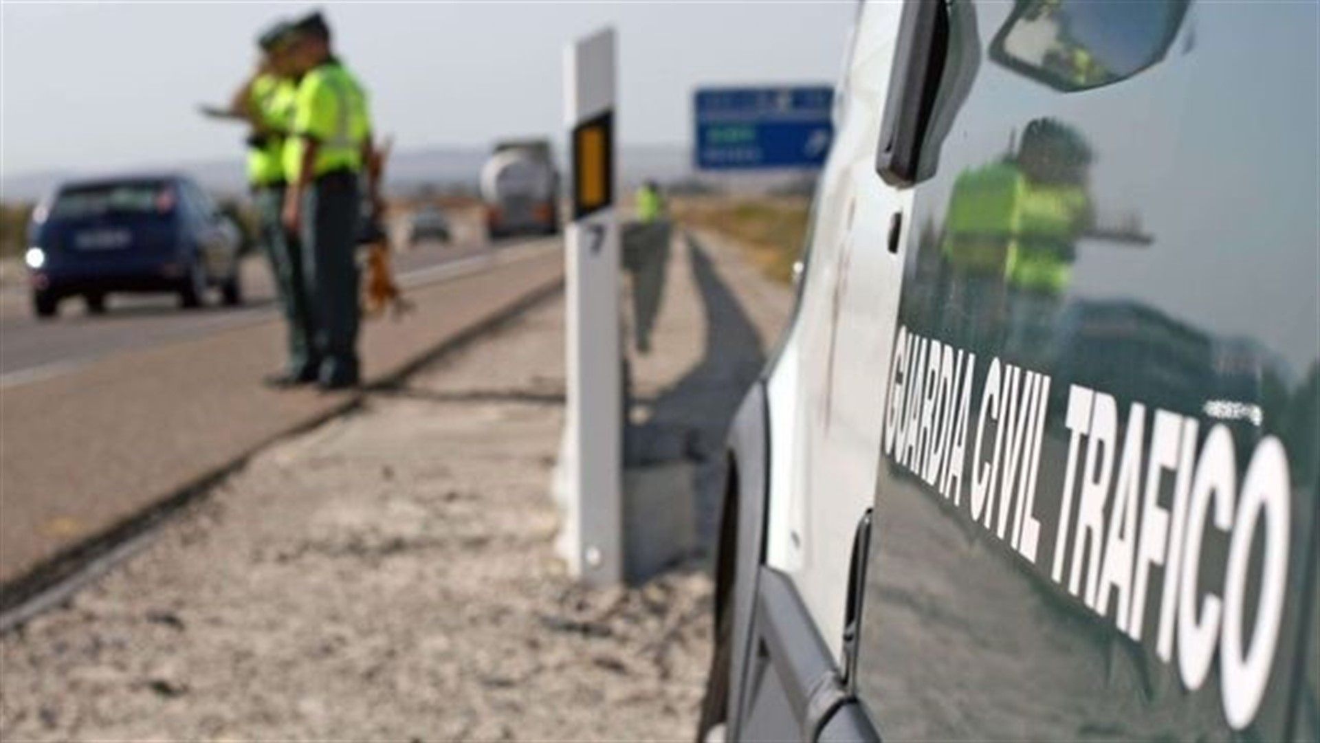 La Guardia Civil atendió al conductor que por cuarta vez iba sin licencia.