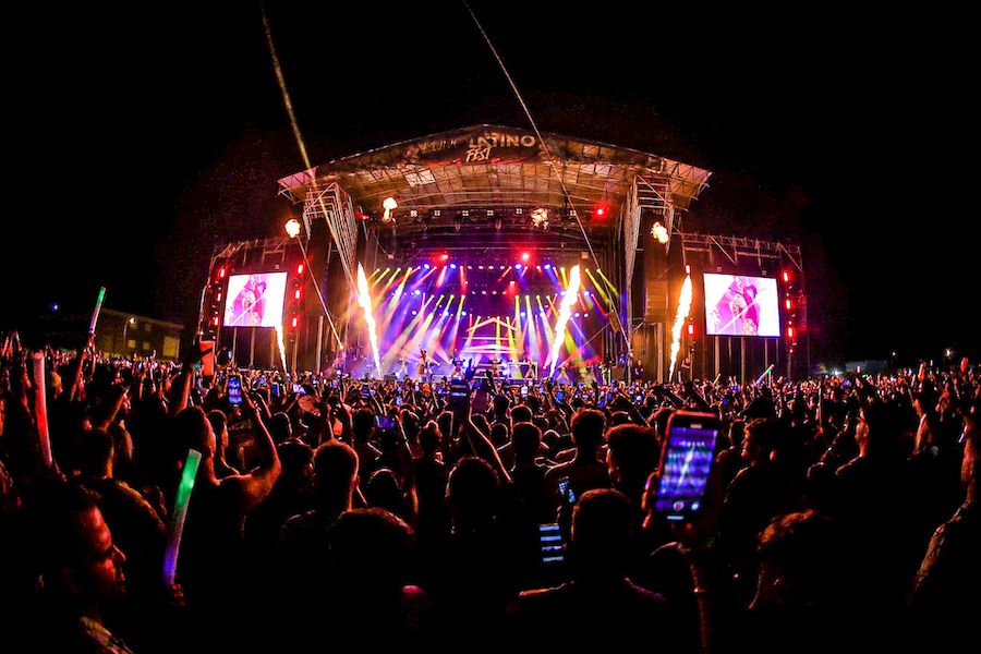 El festival Puro Latino, donde se han denunciado pinchazos, en Andalucía.