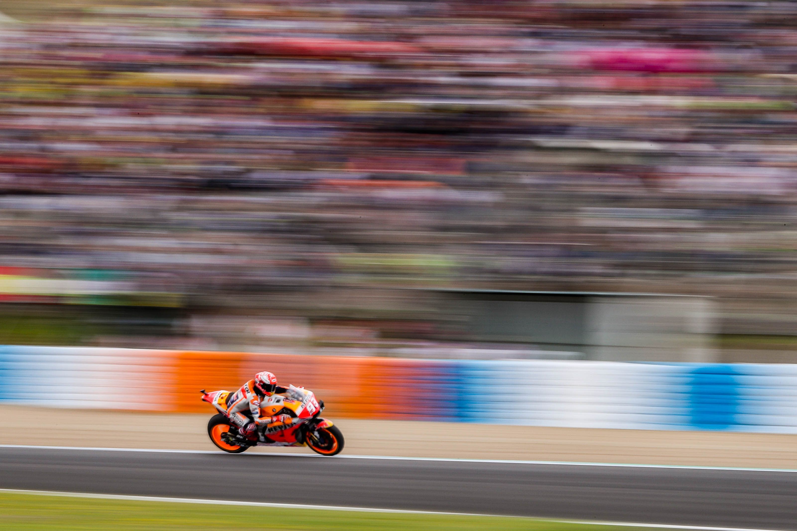 Marc Márquez en el circuito de Jerez Ángel Nieto, en una imagen de archivo.