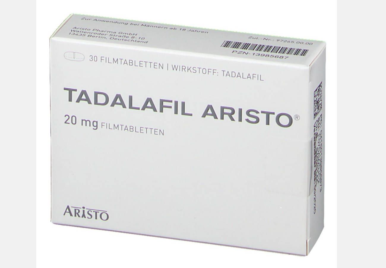 Tadalafilo Aristo, medicamento retirado en España.