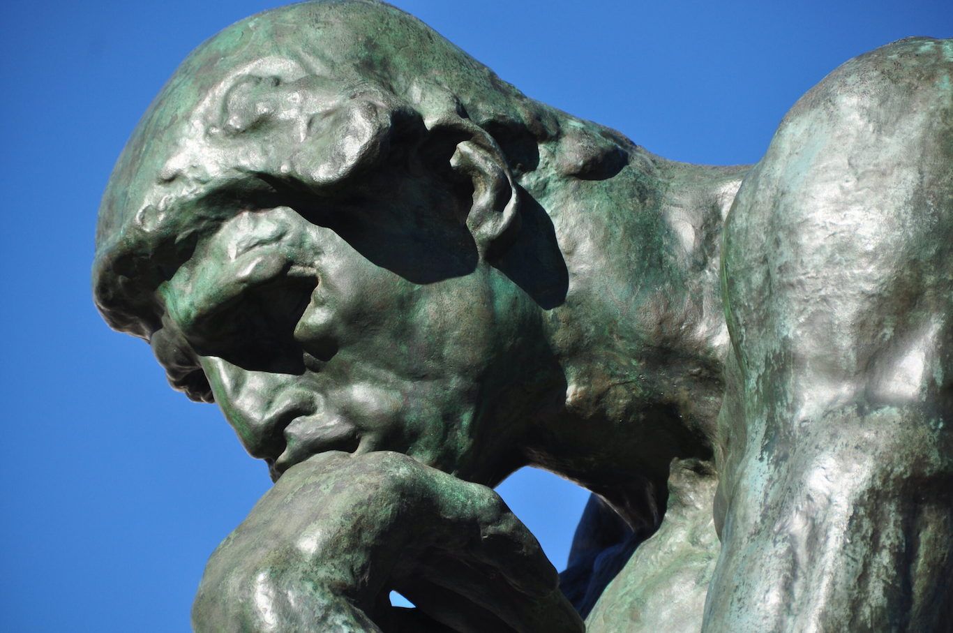 El pensador de Rodin.