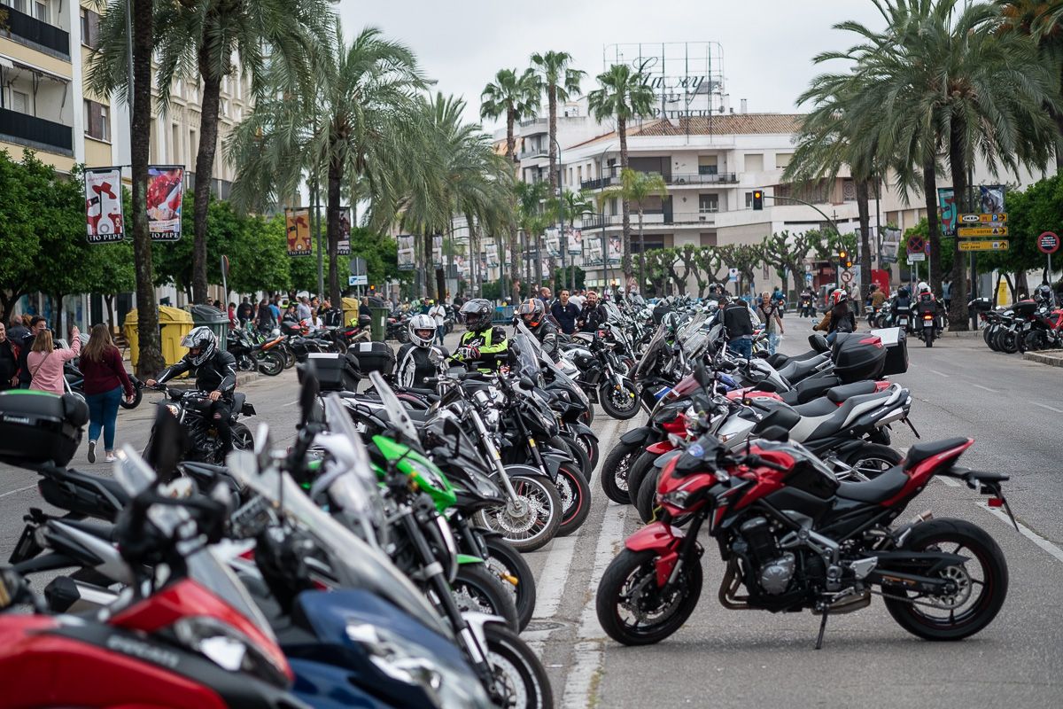 La avenida Álvaro Domecq, durante el pasado mundial de motococlismo. FOTO: MANU GARCÍA