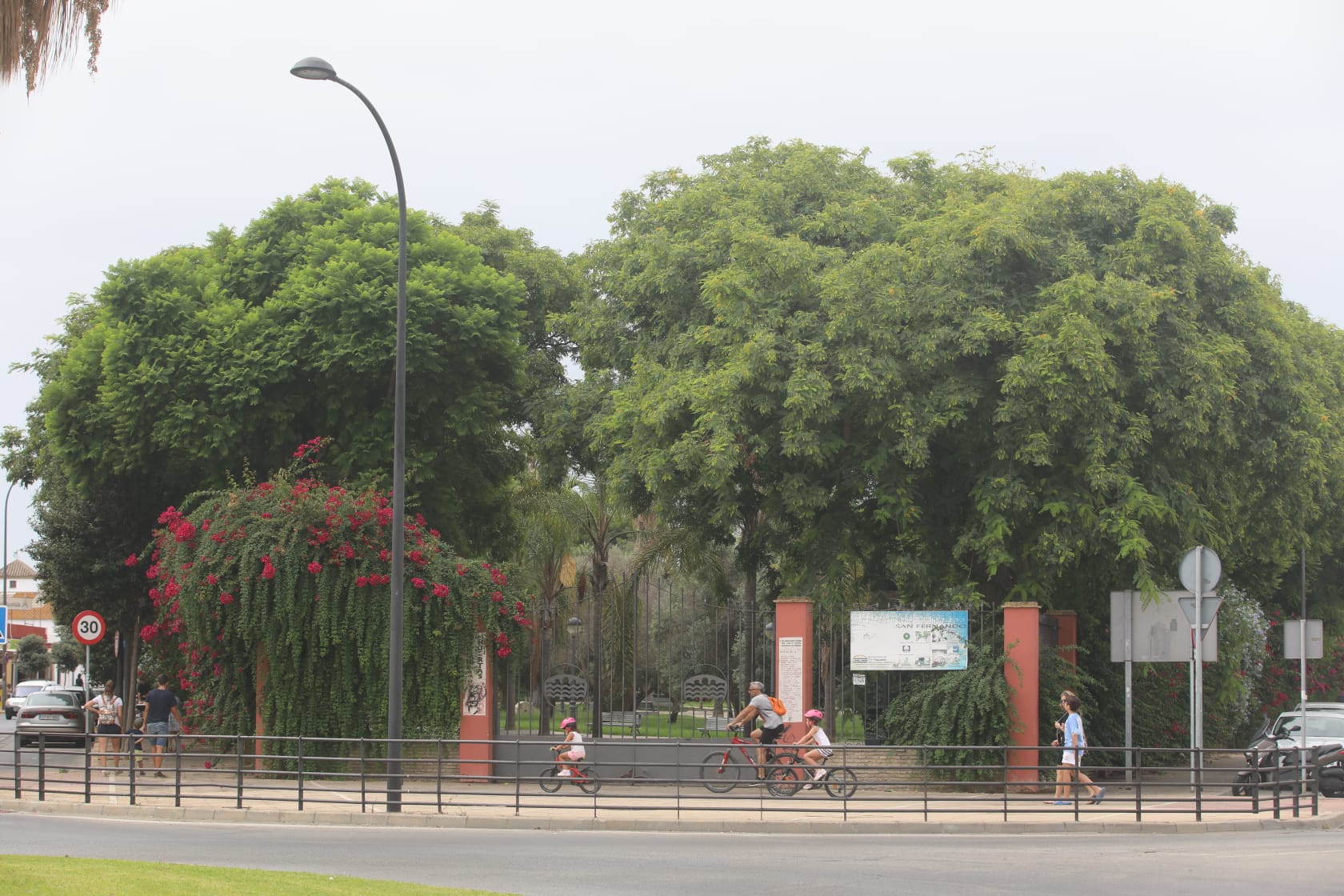 El Parque de las Huertas, en San Fernando.