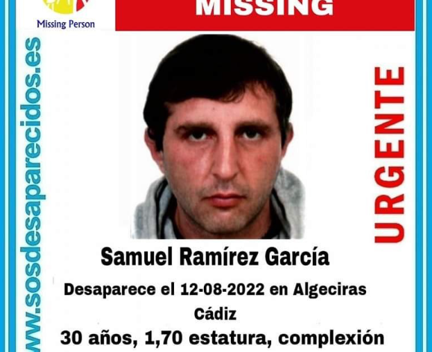 Samuel Ramírez García desapareció el pasado viernes en Algeciras.