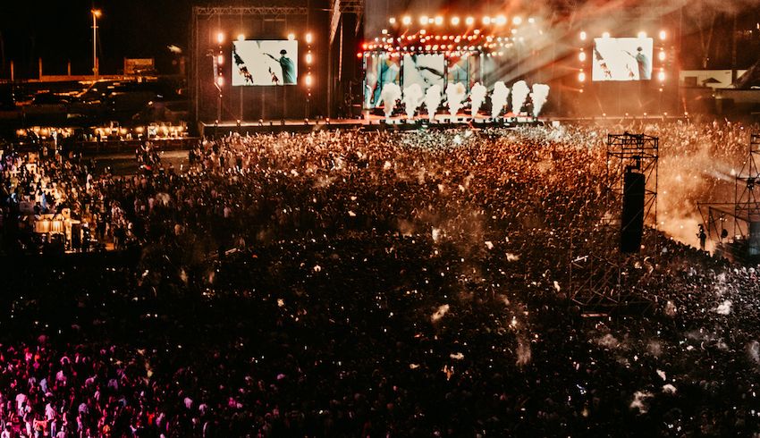 El festival Puro Latino de El Puerto, durante el que se denunciaron pinchazos.