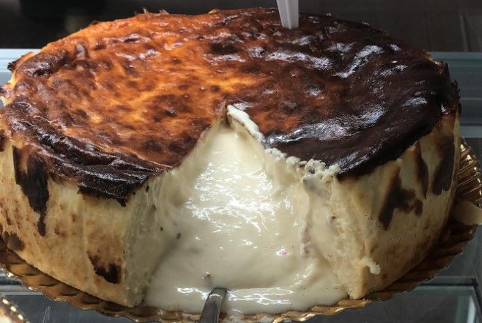 Tarta de queso payoyo y manchego de Mr. Cheesecakes. 