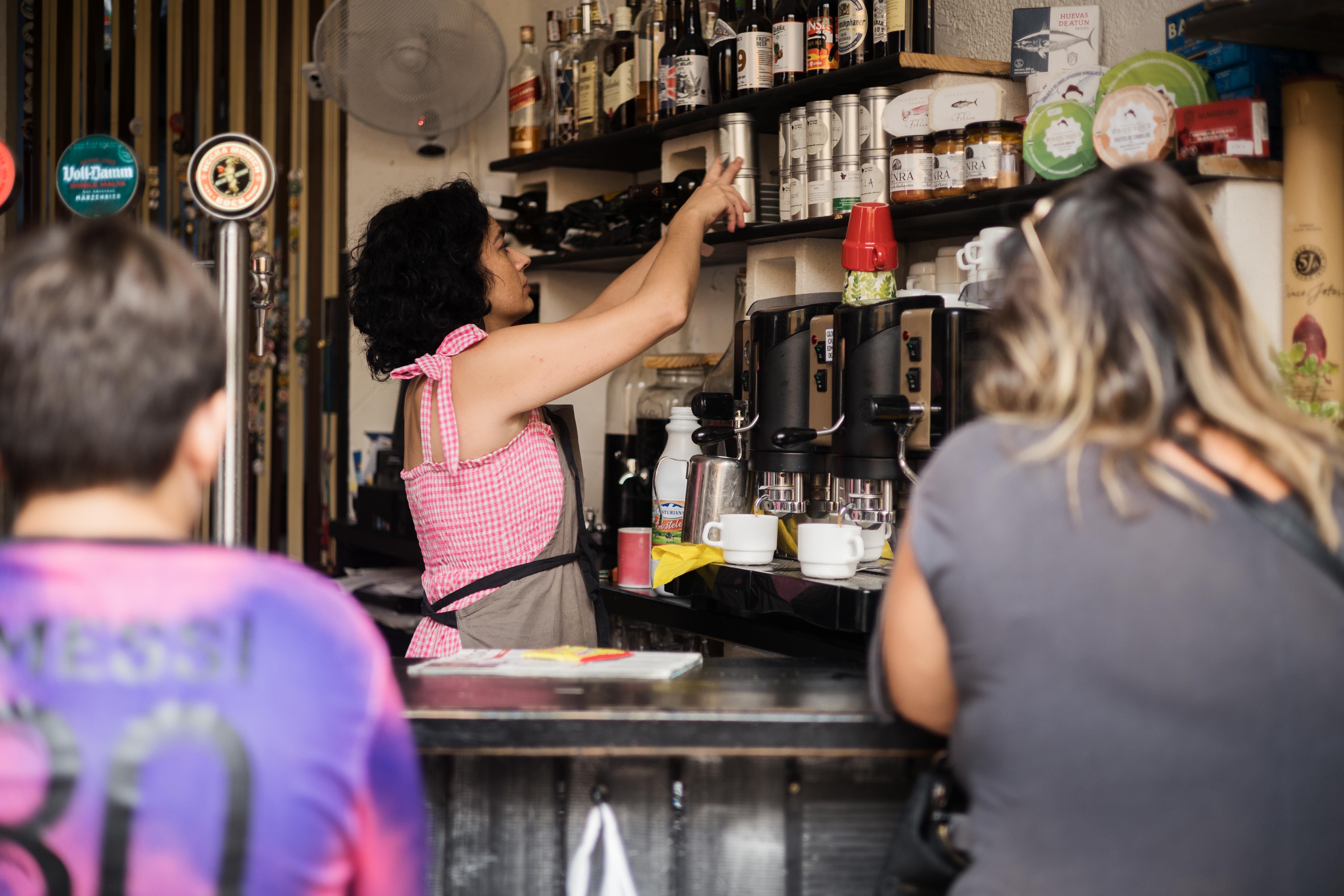 Un bar de Cádiz, en una imagen reciente.