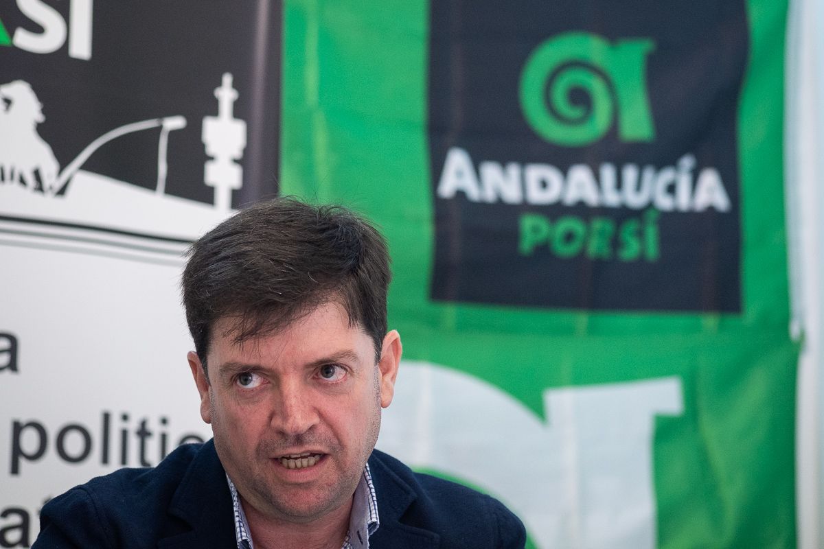 José Antonio López, que fuera candidato en las pasadas municipales y miembro de la gestora de AxSí Jerez, en una imagen de archivo.