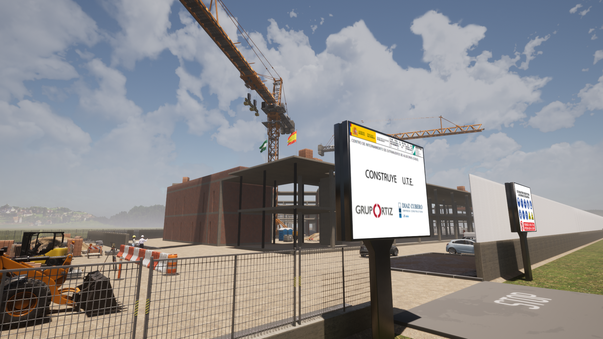 Landaluce busca con informes técnicos el rechazo del pleno al CETI del Gobierno para Algeciras. El nuevo CIE que el Gobierno construye en Algeciras. DIAZ CUBERO Landaluce busca con informes técnicos el rechazo del pleno al CETI del Gobierno para Algeciras. El nuevo CIE que el Gobierno construye en Algeciras. DIAZ CUBERO