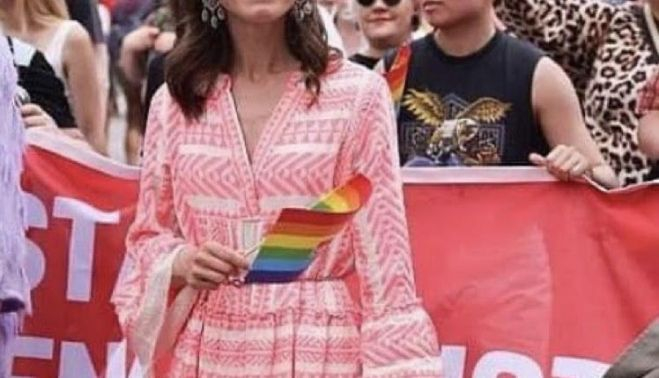  Sanna Marin en apoyo al colectivo LGTBI.