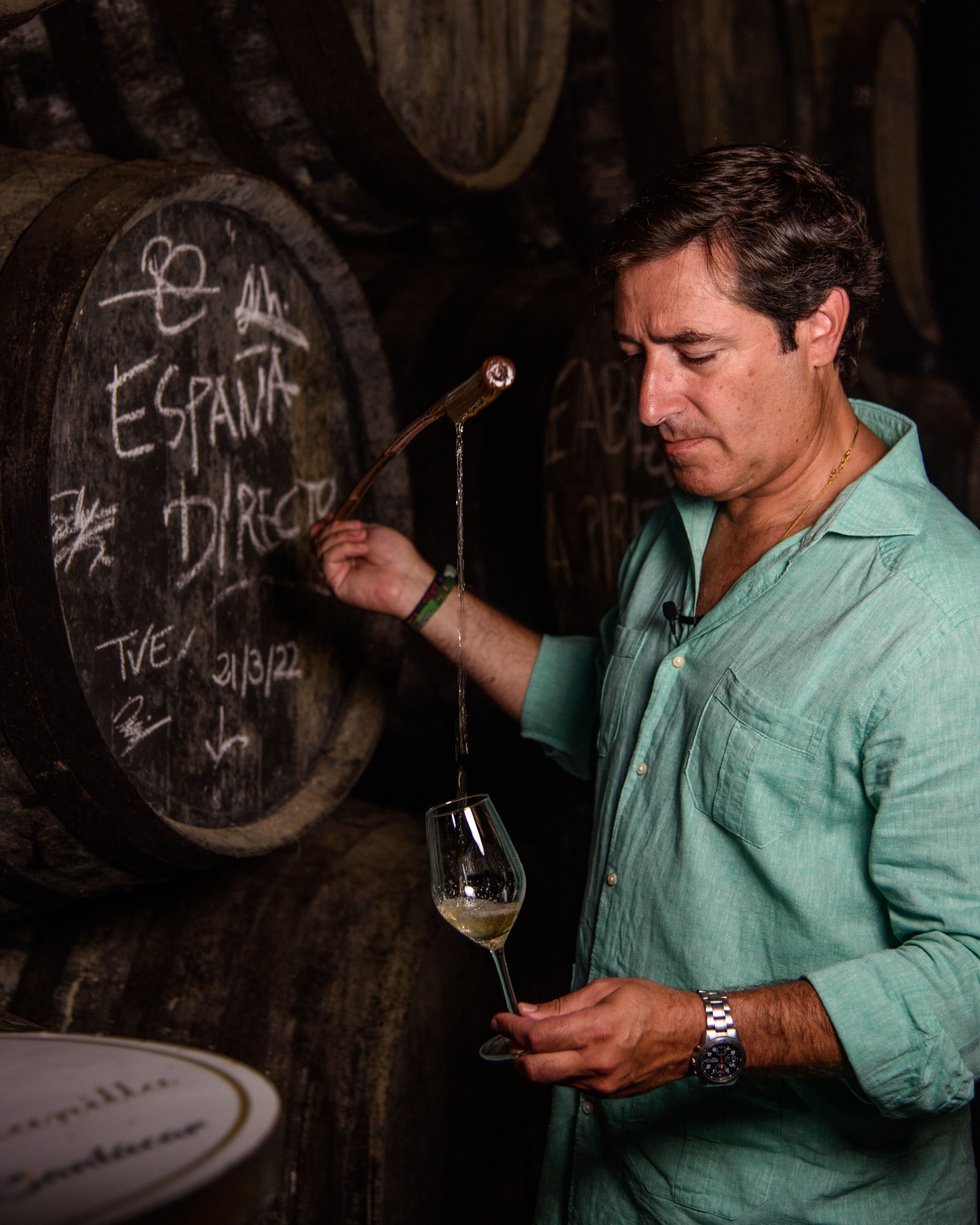 Gabriel Raya, el 'coach' de la manzanilla.