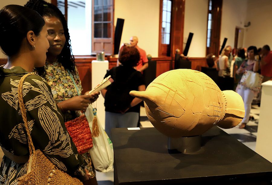 Exposición de Fernando García y Tuty Márquez en el Museo Arqueológico.