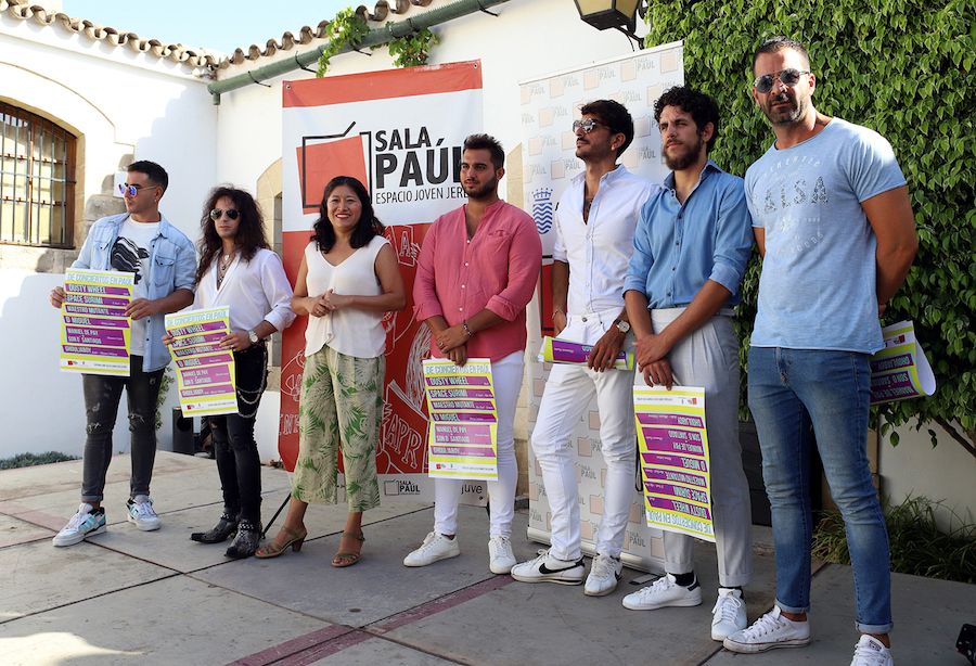 La delegada Ana Hérica Ramos, presentado el ciclo de conciertos en Sala Paúl.