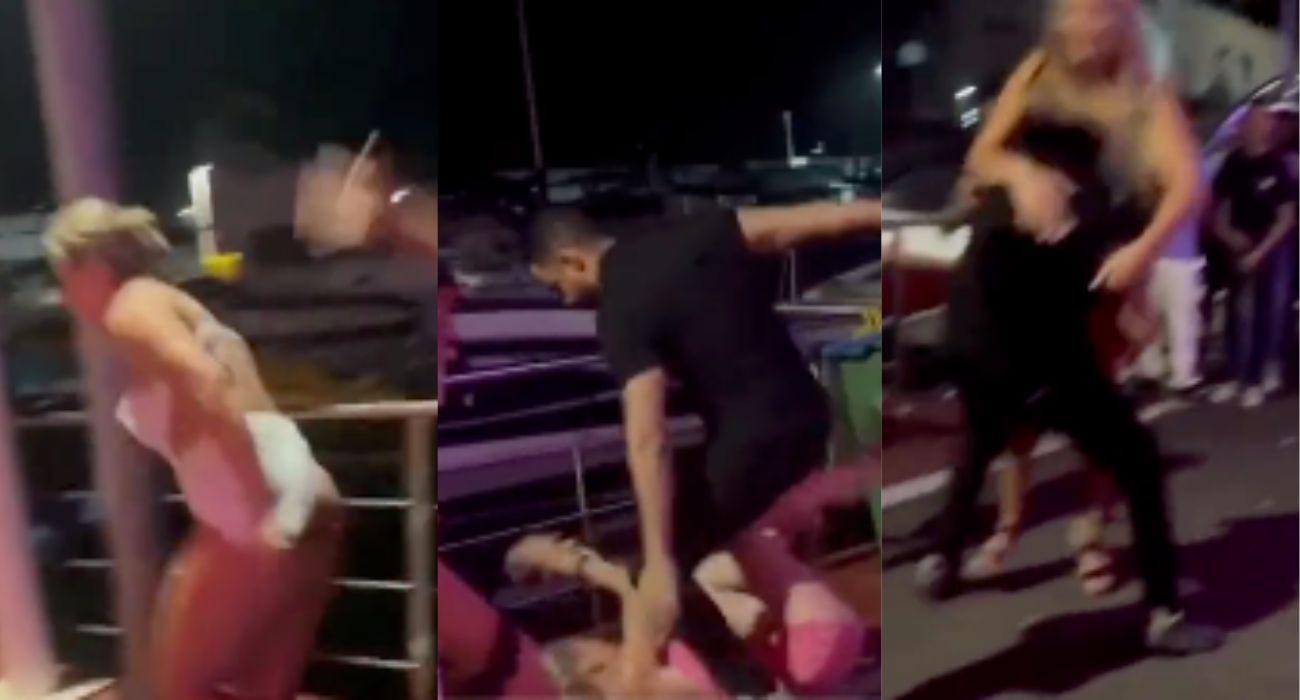 Imágenes de la pelea en una discoteca de Marbella.