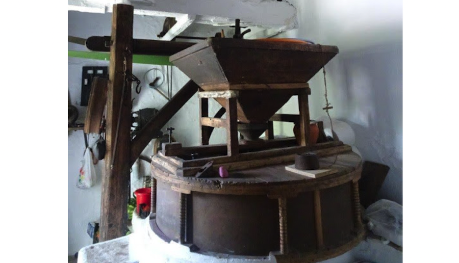 El único molino harinero que queda en Zahara de la Sierra.