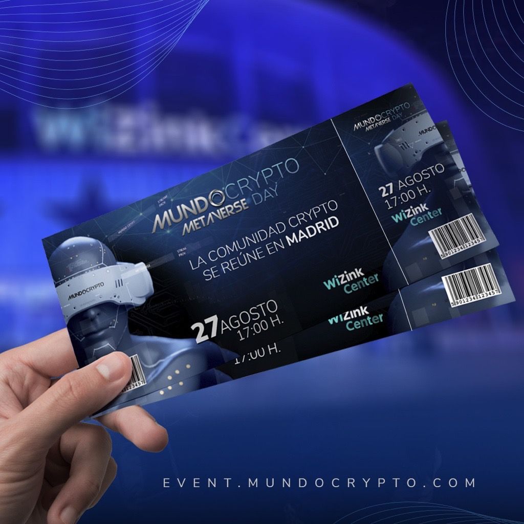 Imagen de las entradas para Mundo Crypto, el evento polémico de las criptomonedas.