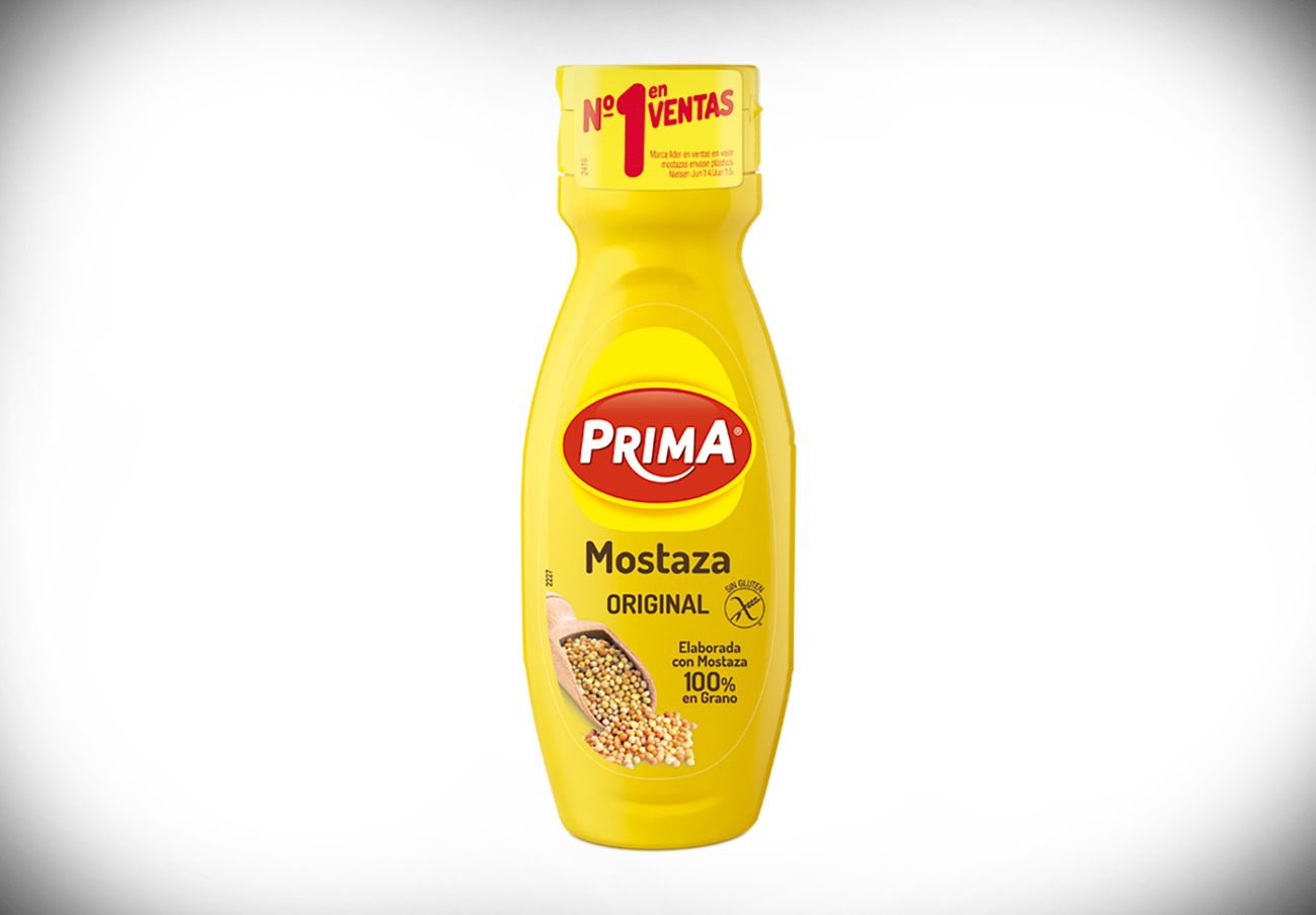 Mostaza Original, marca Prima.
