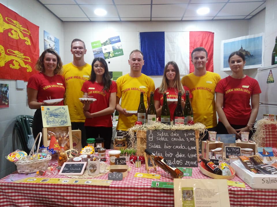Una pasada muestra gastronómica de Normandía en Chiclana. FOTO: RADIO CHICLANA. 