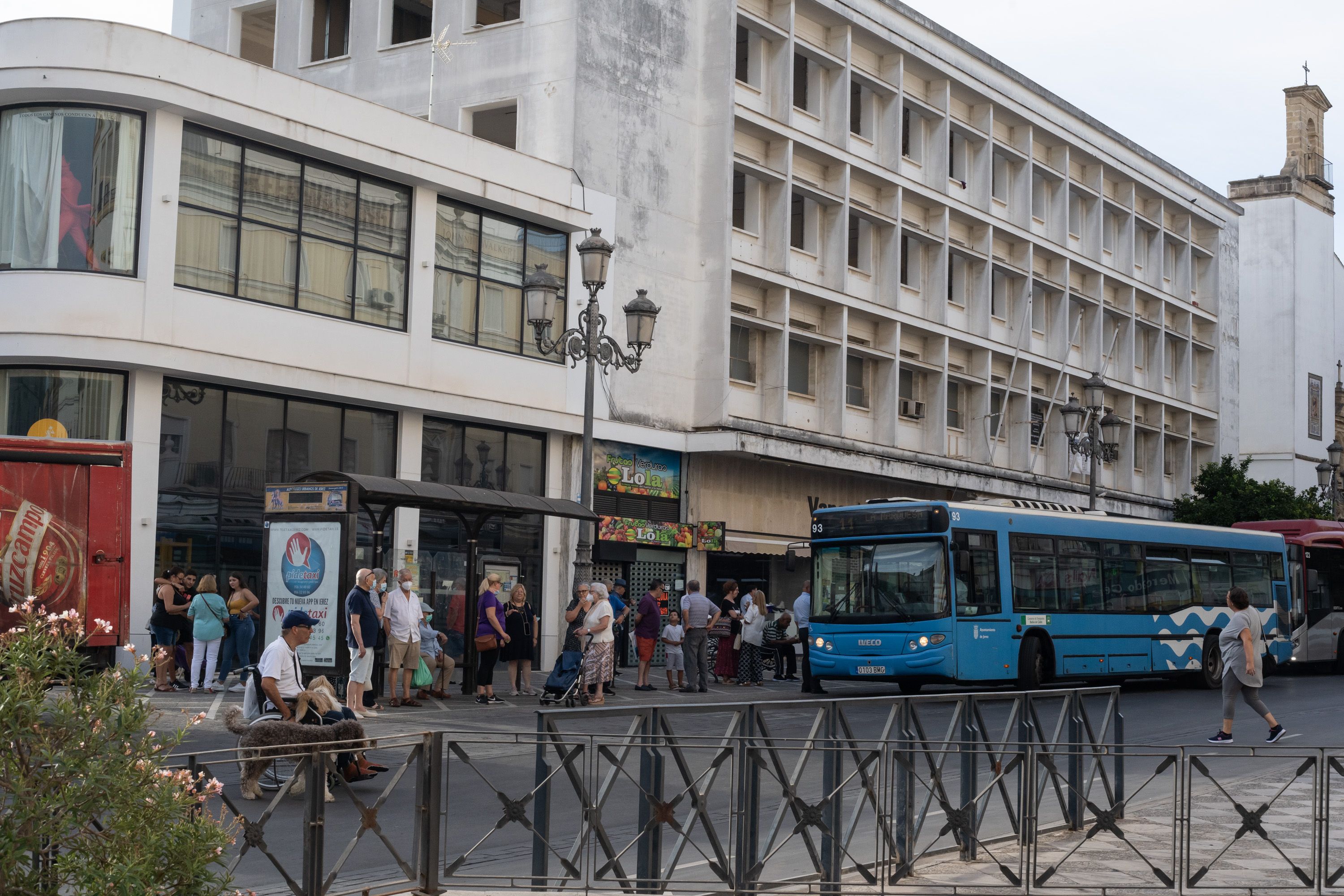Plaza Esteve en Jerez.