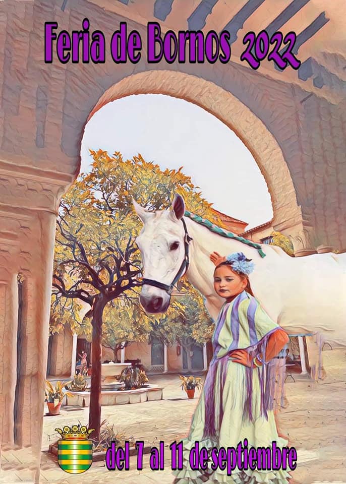 Cartel de la Feria de Bornos.
