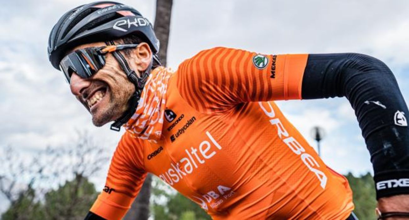 El ciclista Luis Ángel Maté.   @FUNDACICLISEUSK