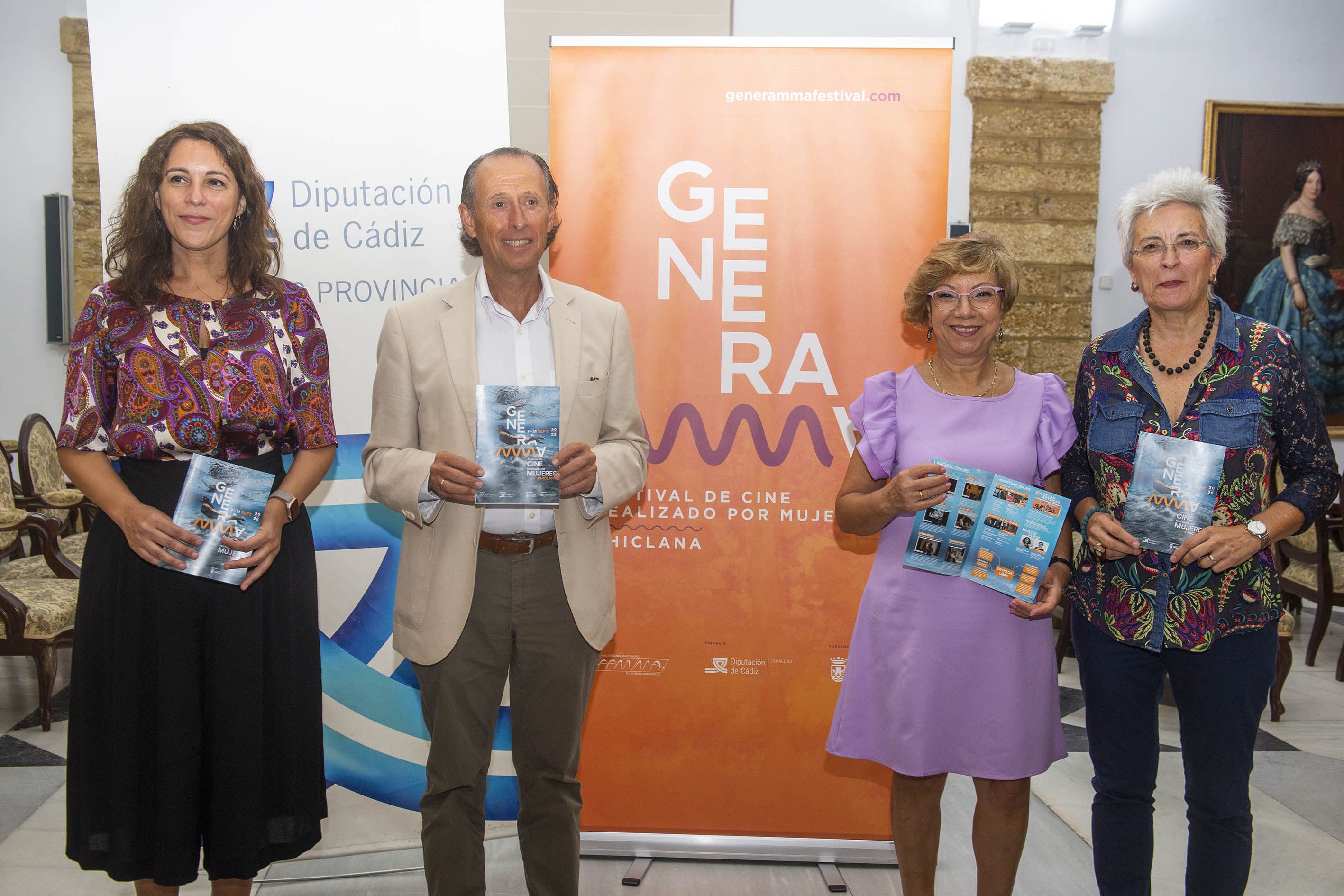 Imagen de la presentación de la segunda edición del Festival Generamma que se celebrará en Chiclana.