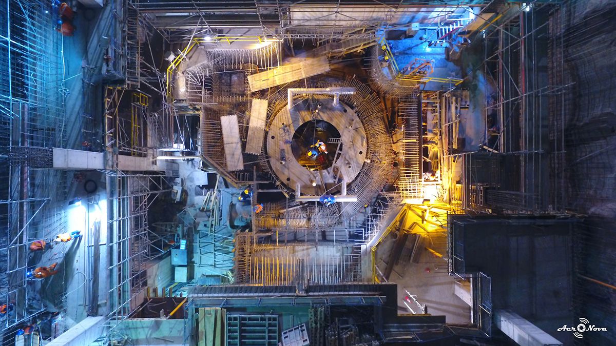 Proyecto hidroeléctrico de Los Cóndores, en Chile.